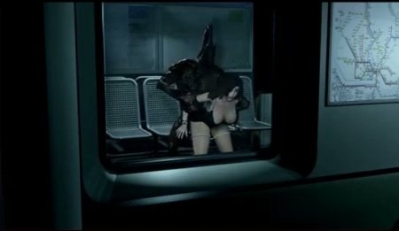 Инопланетянин жарит деваху под присмотром врачей